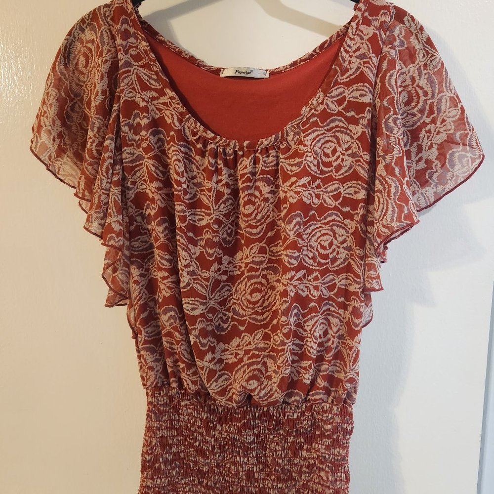 Floral print Casual Blouse